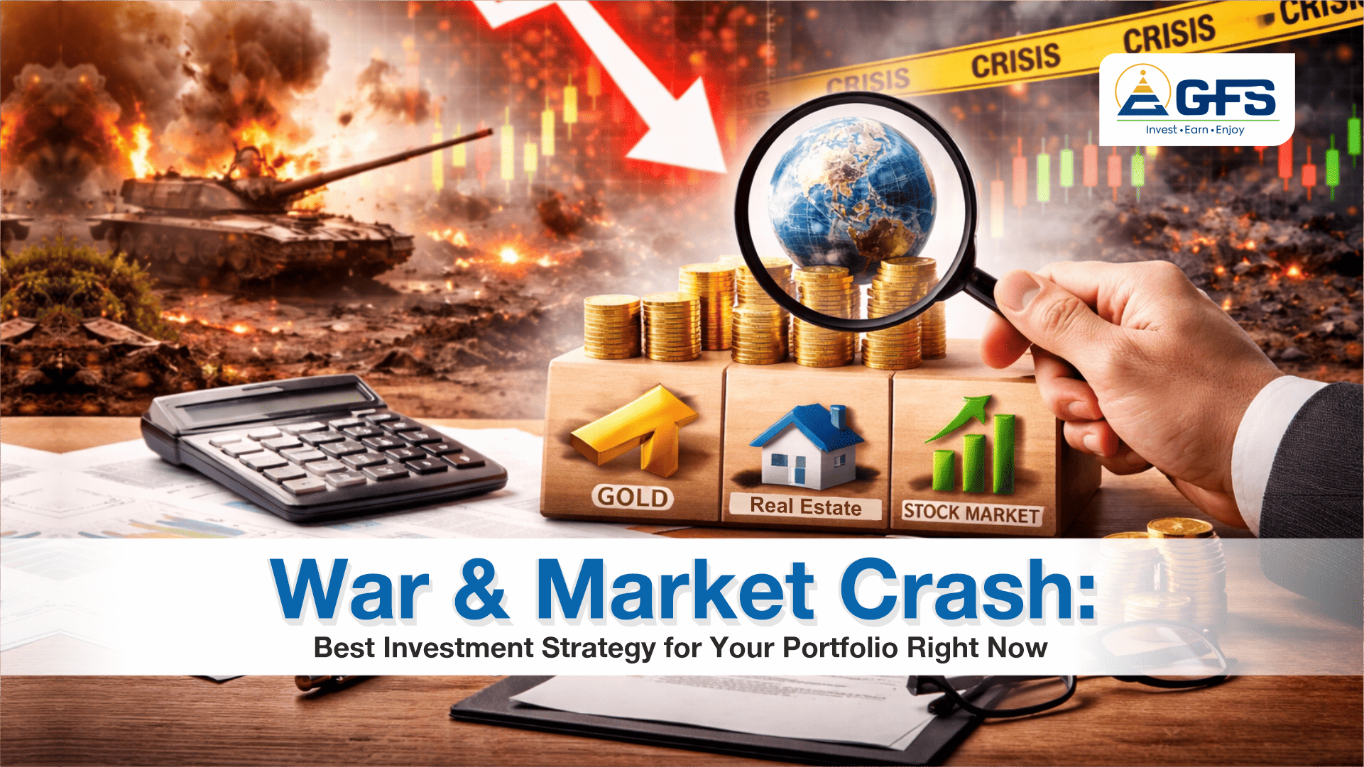 War & Market Crash: Best Investment Strategy for Your Portfolio Right Now  When news